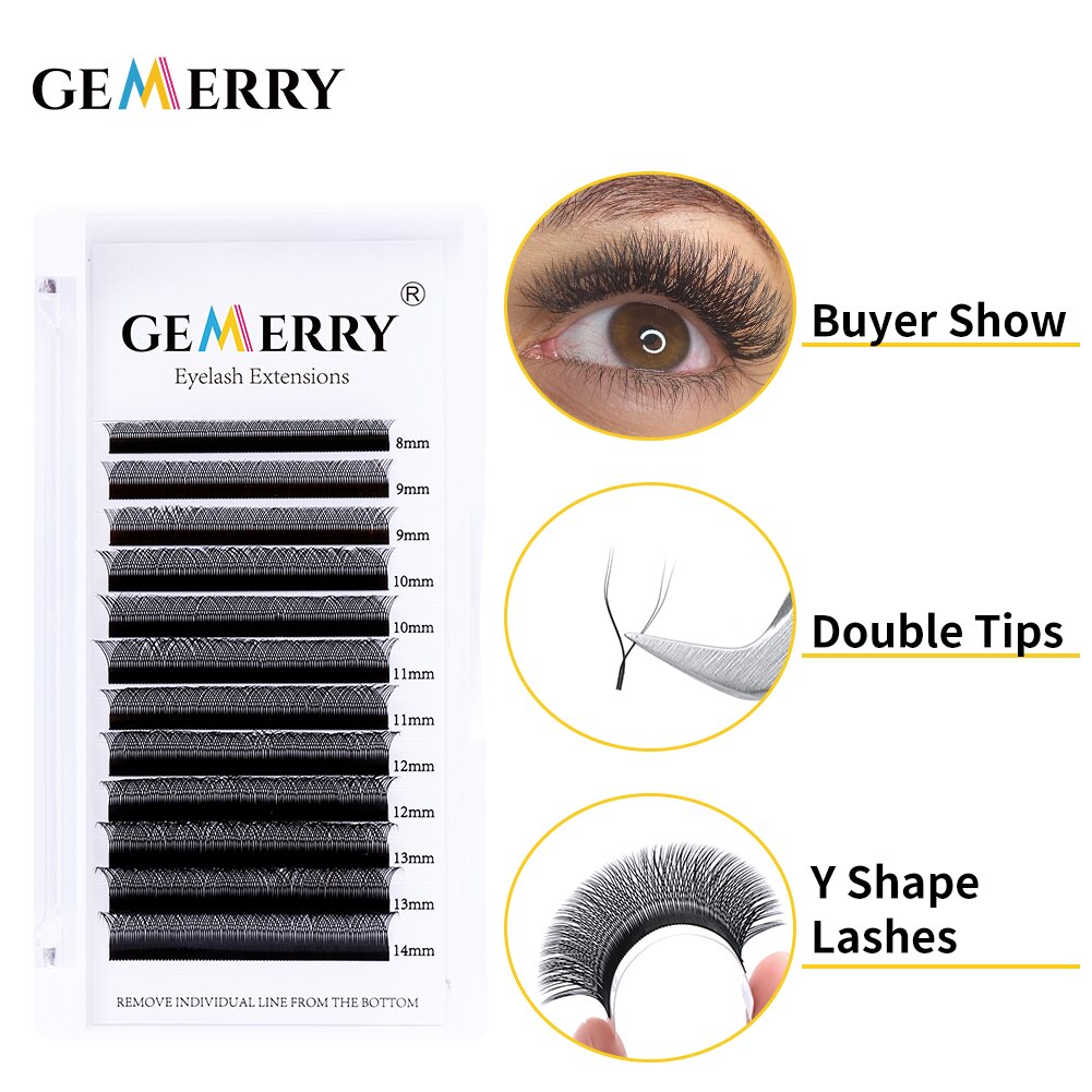 GEMERRY YY Lashes 3/4D W  Ӵ  Premade ..